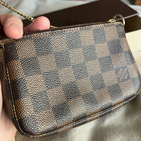 Louis Vuitton Damier Ebene Trunks & Locks Mini Pochette - Picture 3 of 7